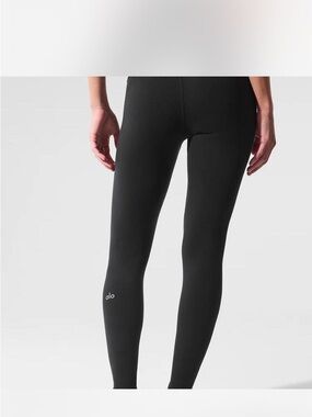 Alo 7/8 High-waist Airbrush Leggings - Black